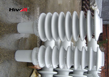 HIVOLT Antique Porcelain ฉนวนไฟฟ้าที่มีเคลือบ Semi Conductor