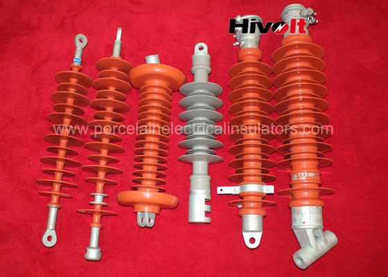 ฉนวนกันความร้อนซิลิโคนสีเทา / สีแดงซิลิโคน Insulators คอมโพสิตกับ CE / SGS