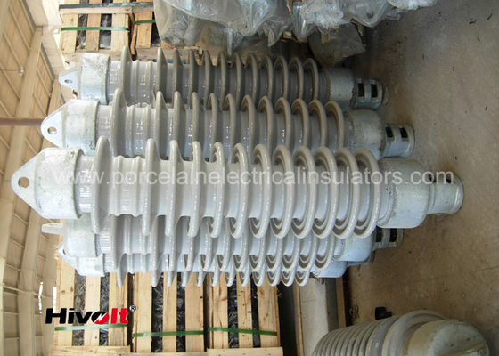 สารปนเปื้อน Anti-Pollution พอร์ซเลนสายไฟฟ้า Insulators, Porcelain Post Insulators HIVOLT